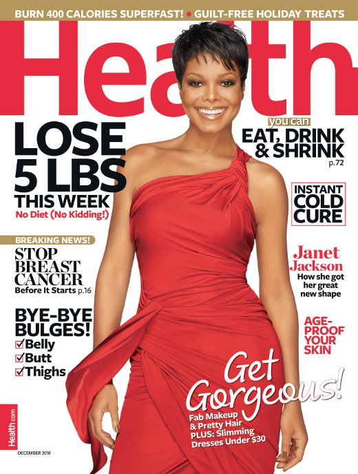 time magazine covers health. Janet Covers Health Magazine. November 15, 2010 by Danny P. Ocean 1 Comment. Janet Jackson is looking like fine wine these days!! 40 is truly the new 20 for